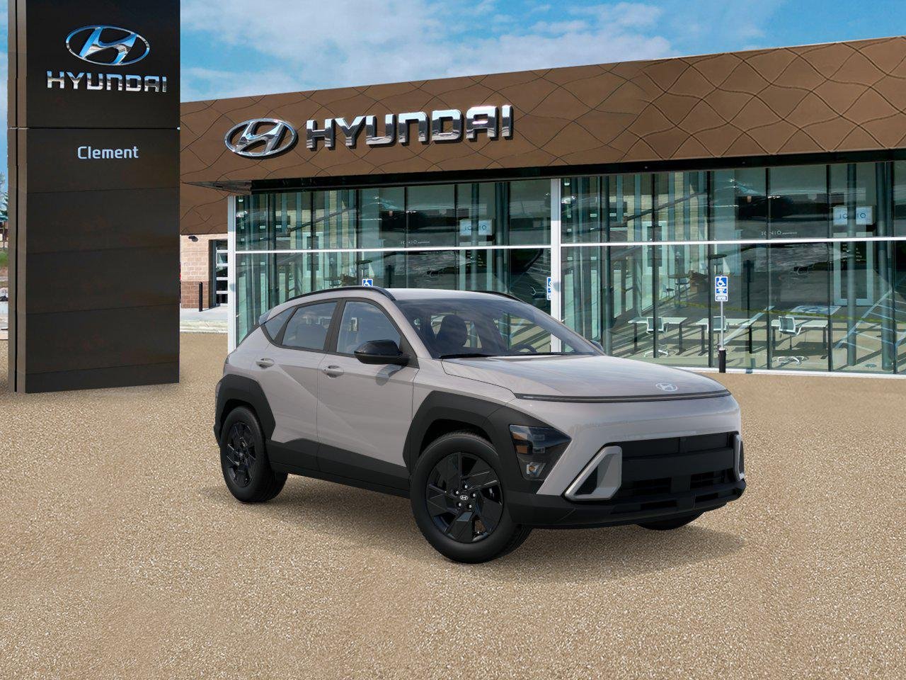 New 2026 Gray Hyundai SEL Sport FWD image 2