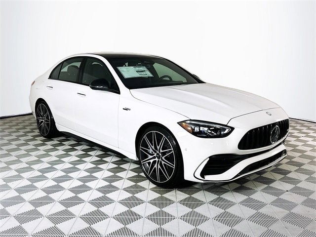 New 2026 Polar White Mercedes-Benz C 43 AMG® image 31