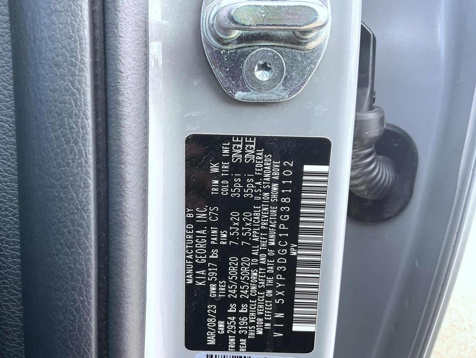 Used 2023 Gray Kia EX X-Line image 27