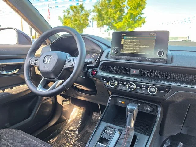 Certified Used 2025 Solar Silver Metallic Honda HYBRID AWD SPORT image 13