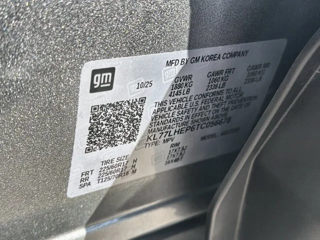 Certified Used 2026 Sterling Gray Metallic Chevrolet LT image 32