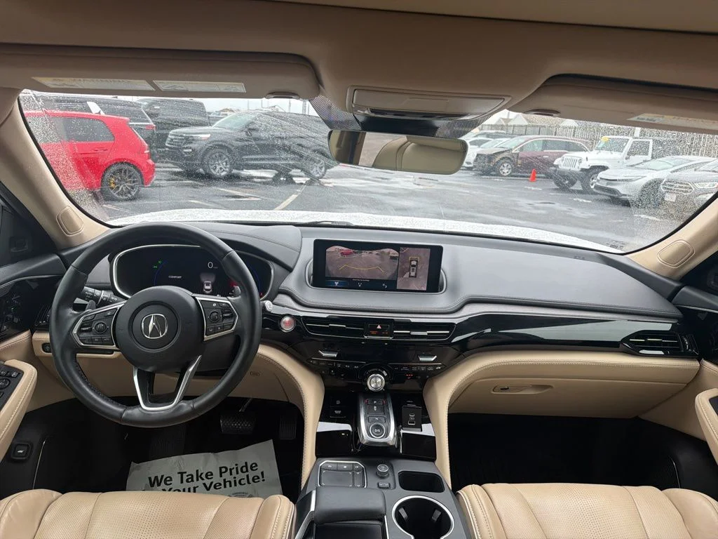 Certified Used 2022 Platinum White Pearl Acura Advance image 14