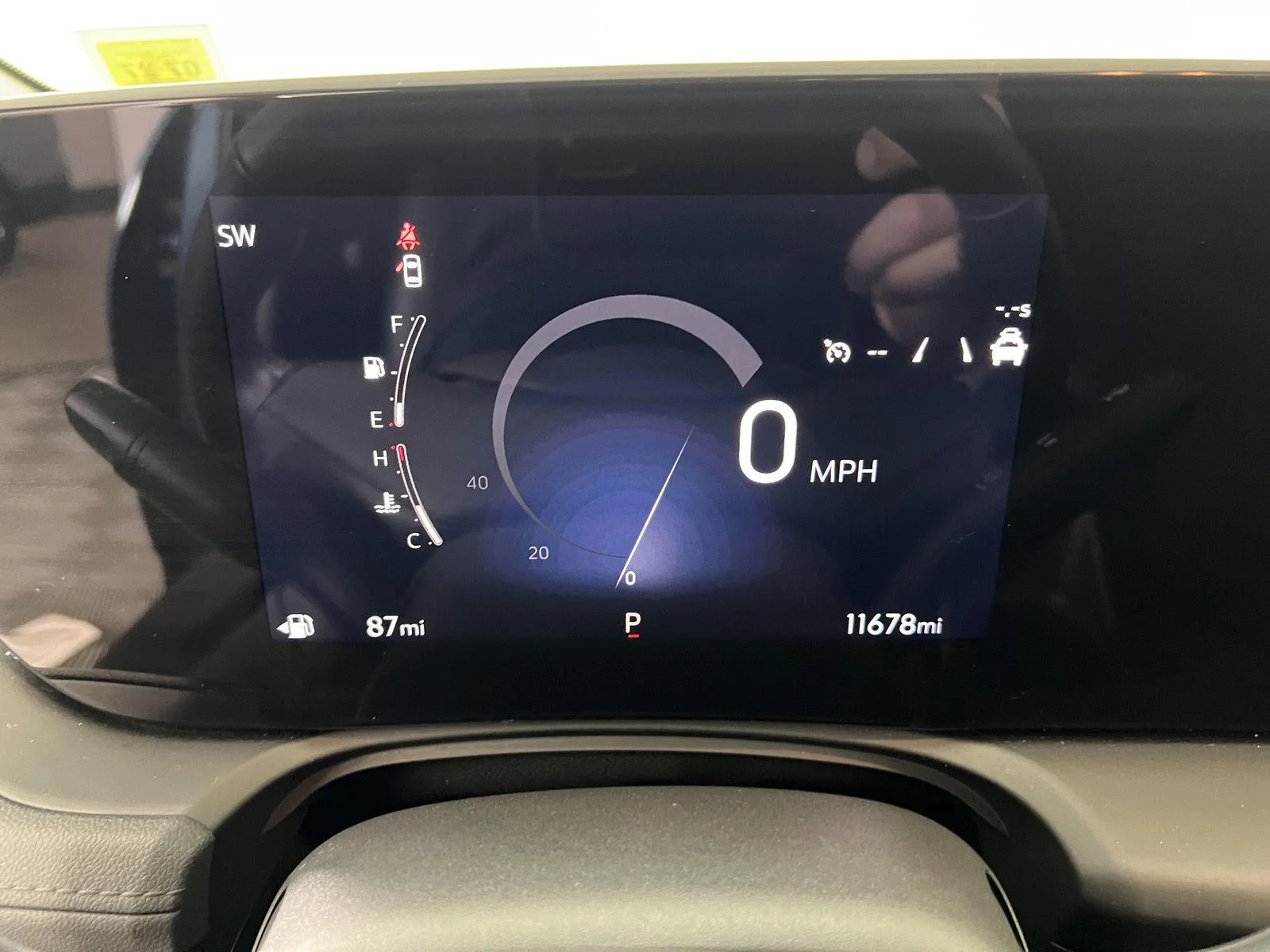Used 2024 Ocean Blue Metallic Buick Preferred image 10