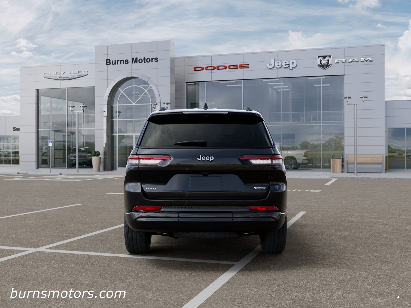 New 2026 Diamond Black Crystal Pearl-Coat Exterior Paint Jeep Summit image 7