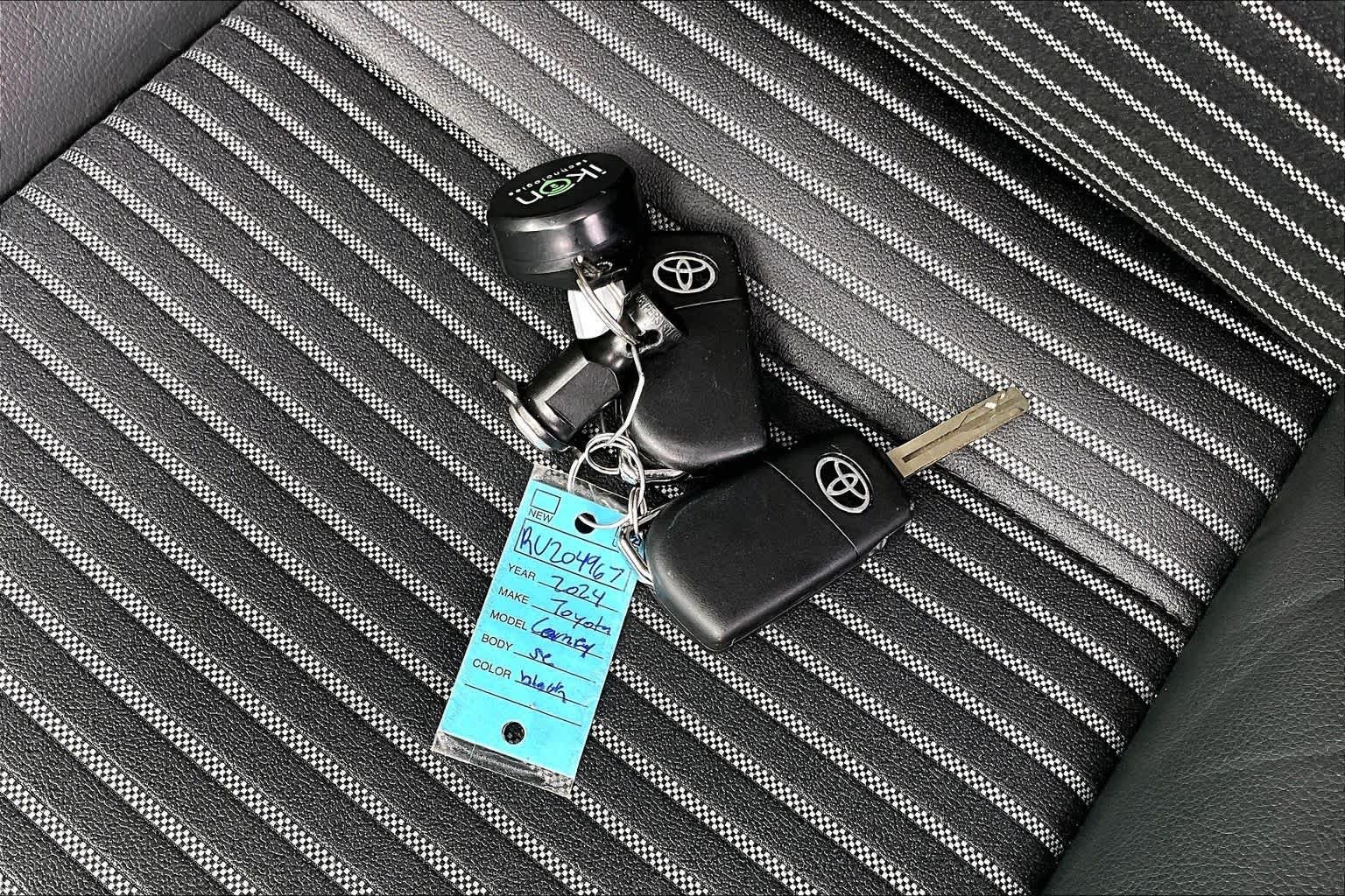 Used 2024 Midnight Black Metallic Toyota SE image 15