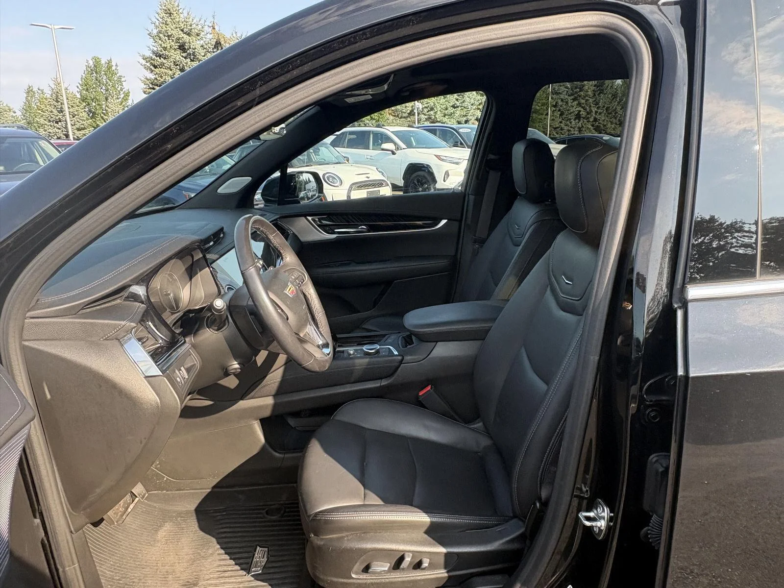 Used 2024 Stellar Black Metallic Cadillac AWD Premium Luxury image 9