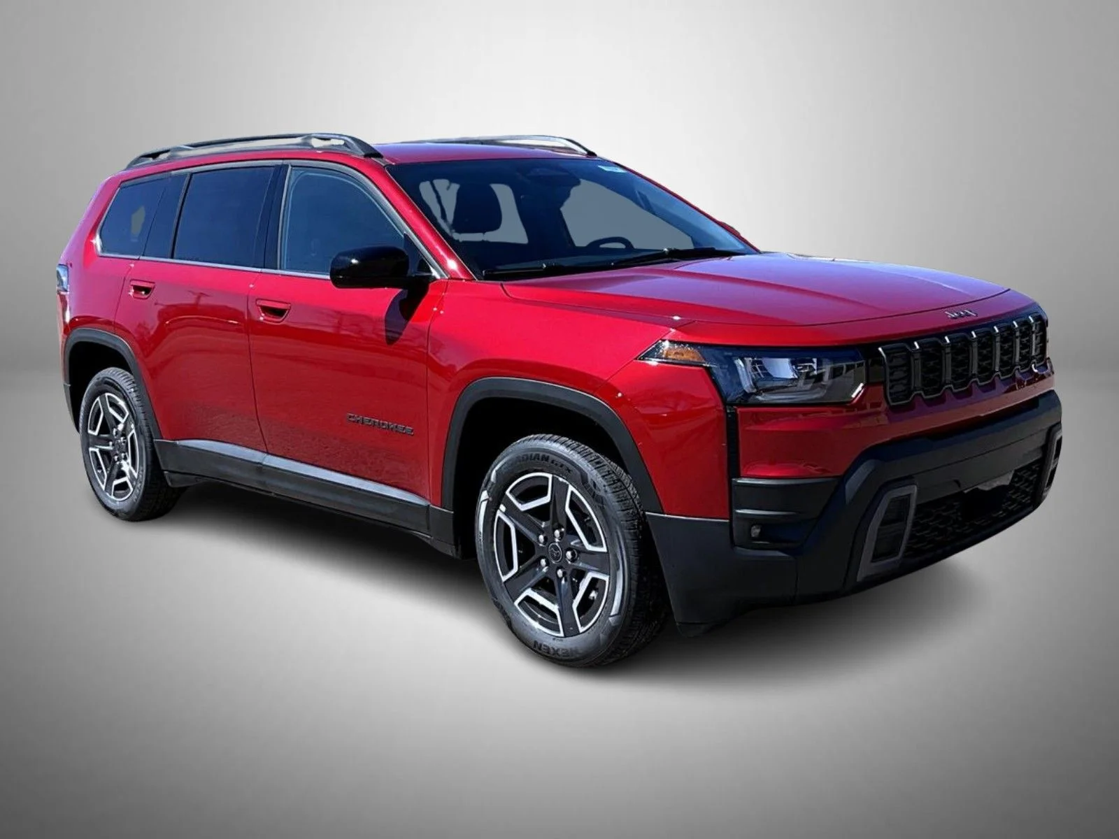 New 2026 Red Jeep Laredo image 3