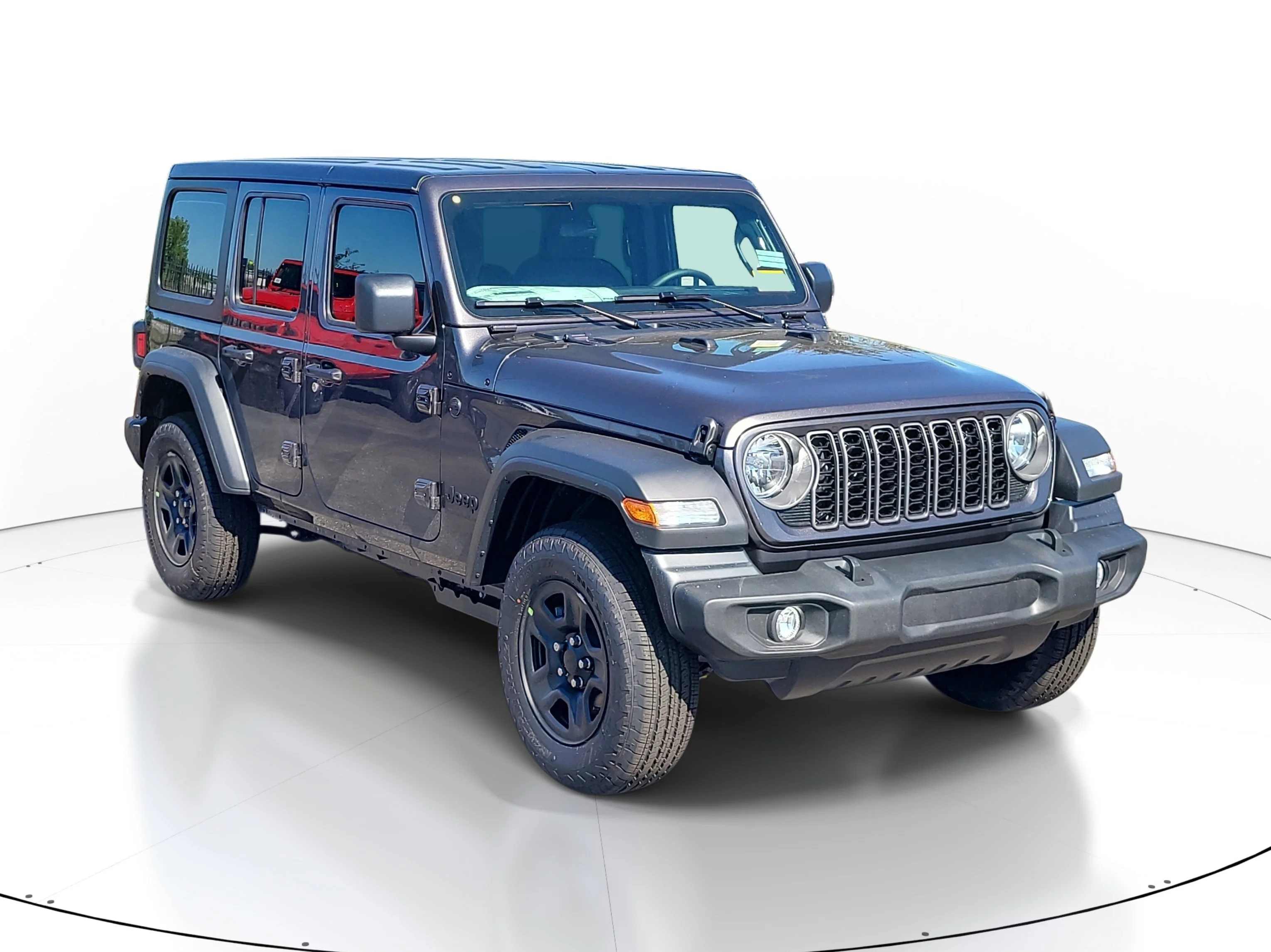 New 2026 Granite Crystal Metallic Clearcoat Jeep Sport image 2