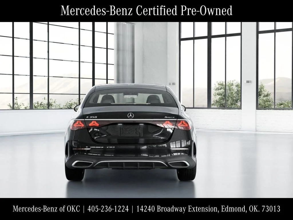 Certified Used 2025 Black Mercedes-Benz E 350 image 26