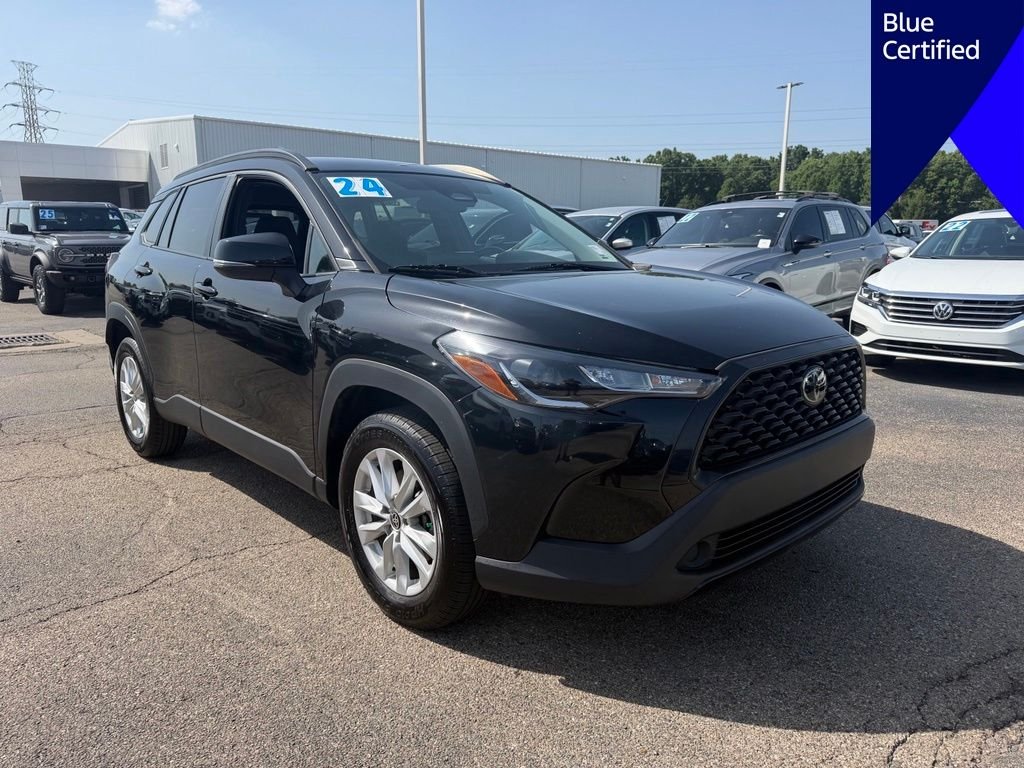 Used 2024 Jet Black Toyota LE image 2