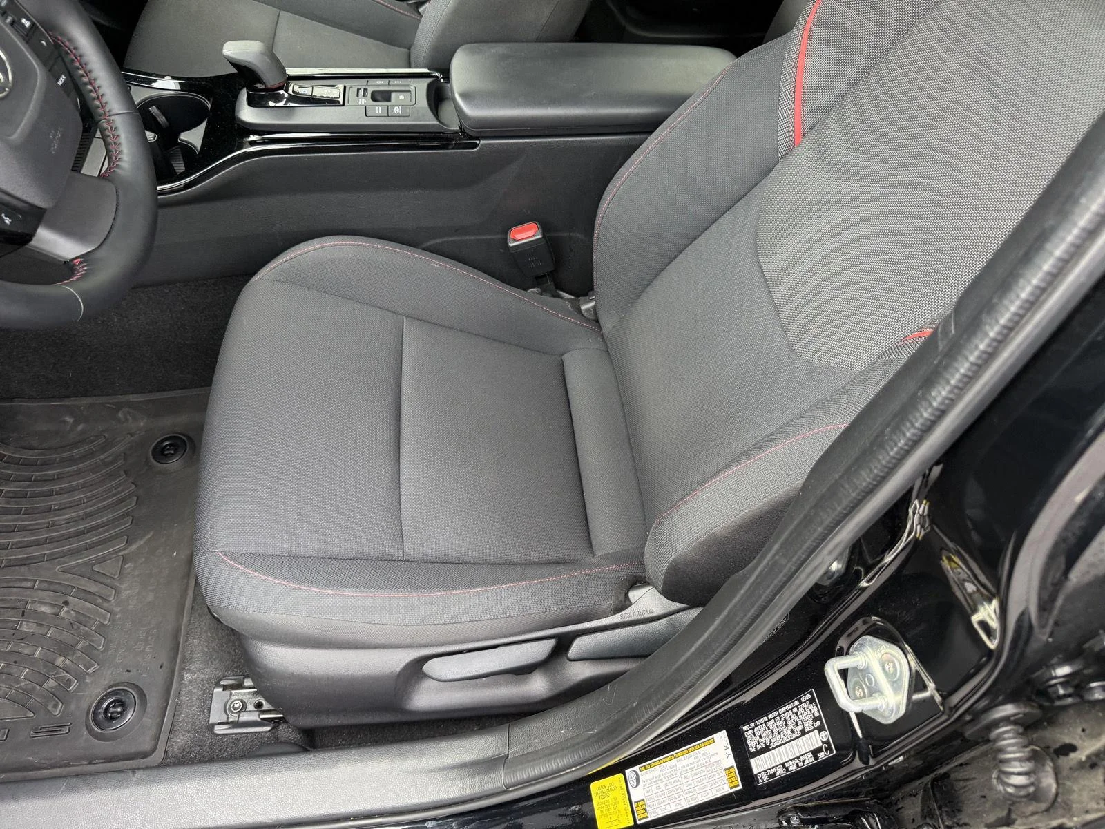 Used 2025 Midnight Black Metallic Toyota SE image 9