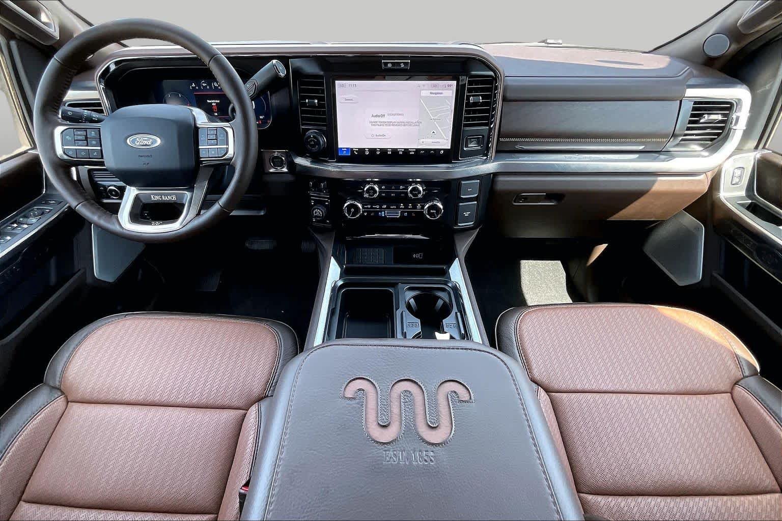 New 2026 Star White Metallic Tri-Coat Ford F-250® King Ranch® image 5