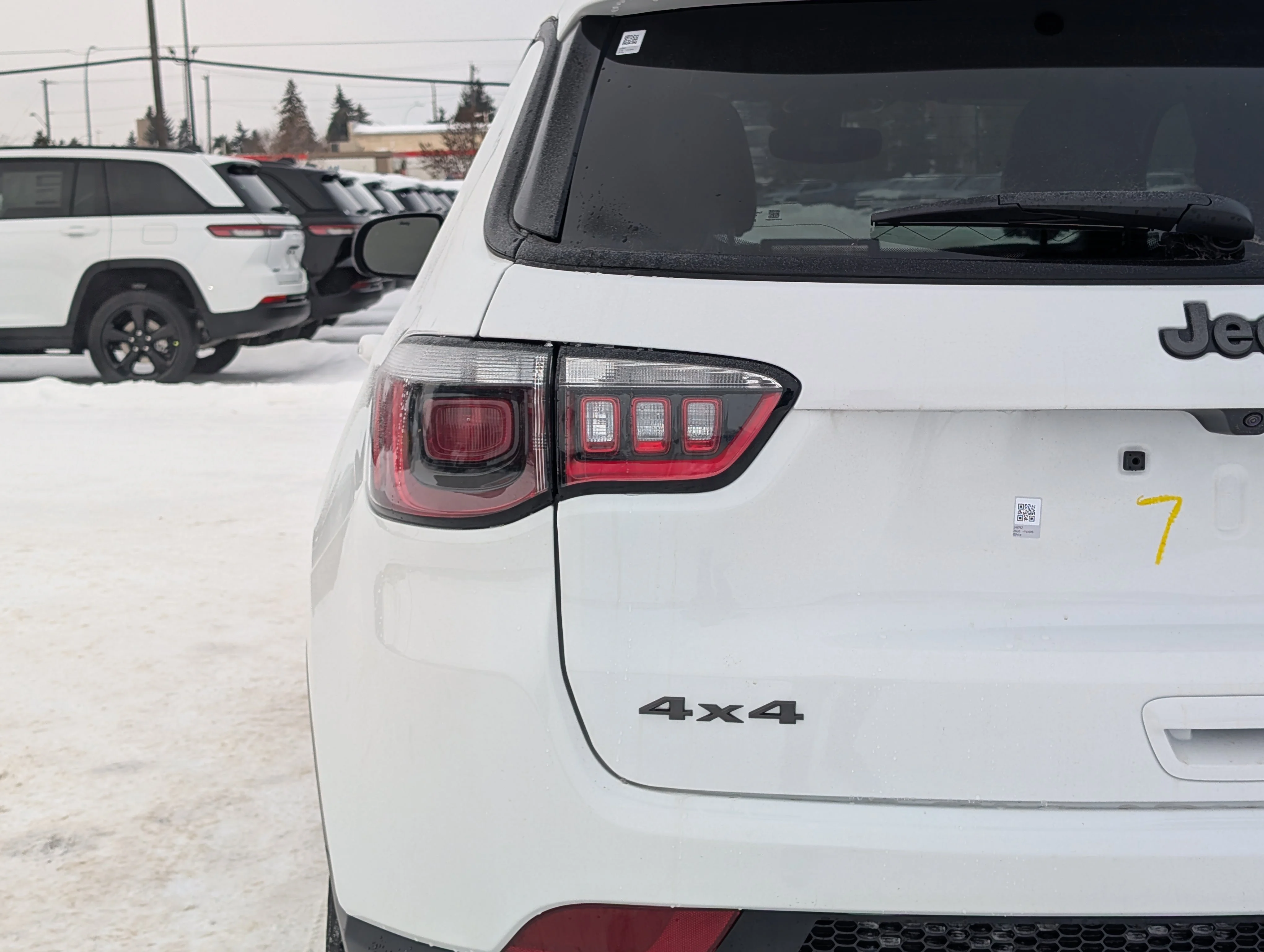 New 2026 Bright White Jeep North image 13