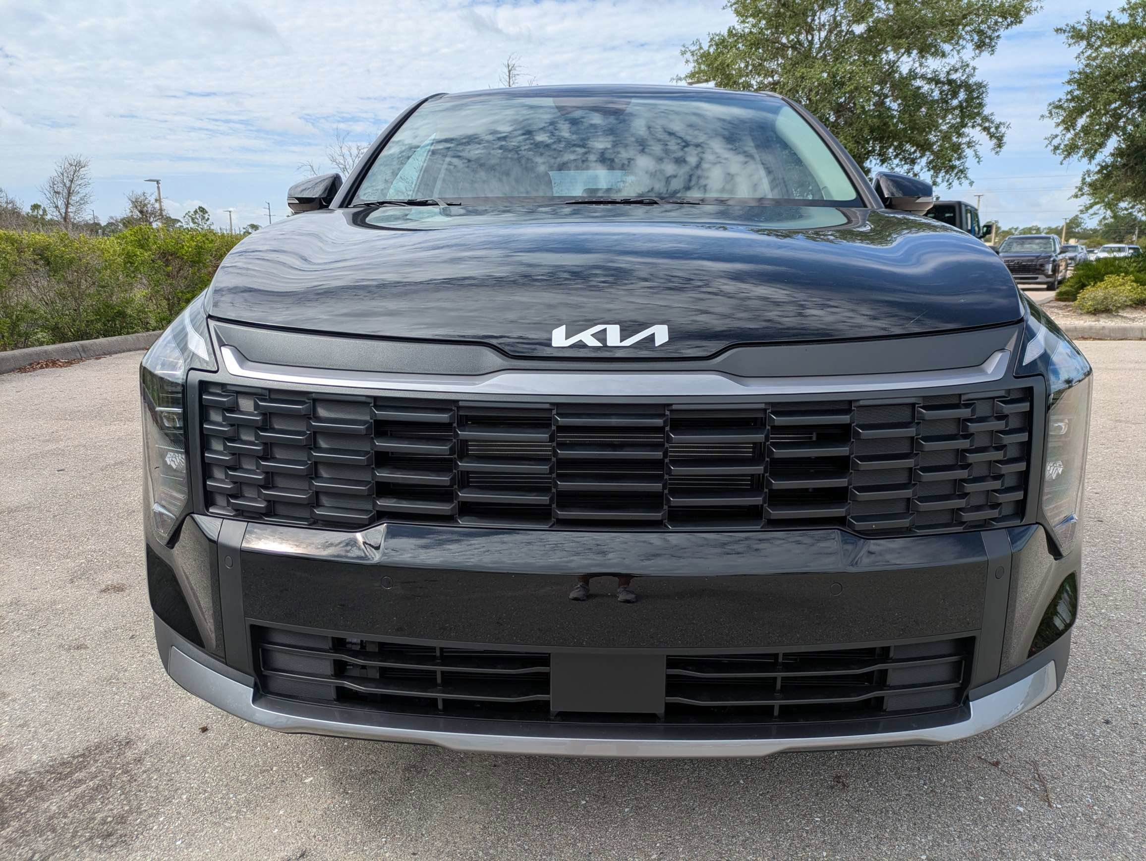 New 2026 Ebony Black Kia LX image 3