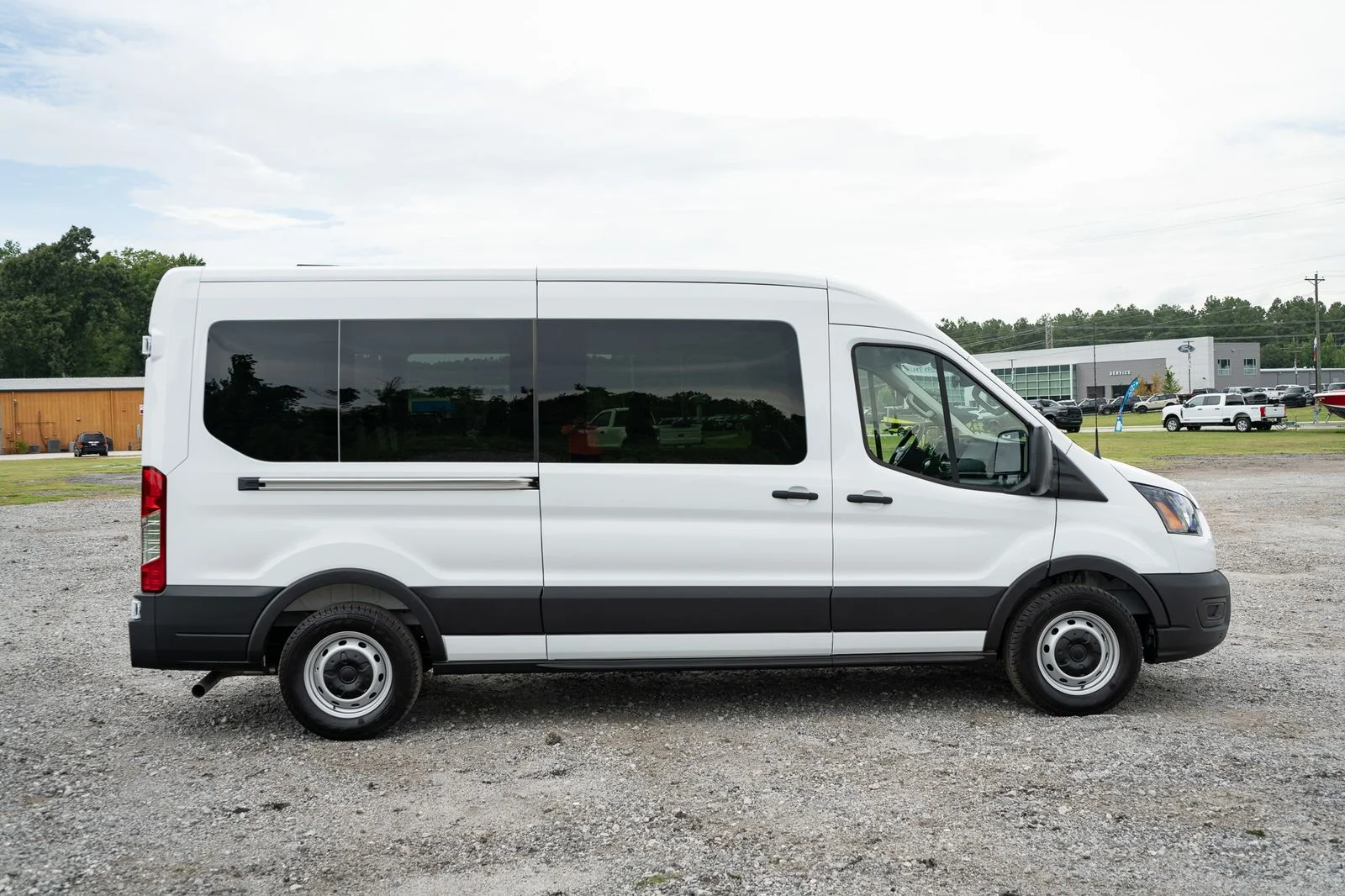 New 2026 Oxford White Ford Passenger Van XL image 11