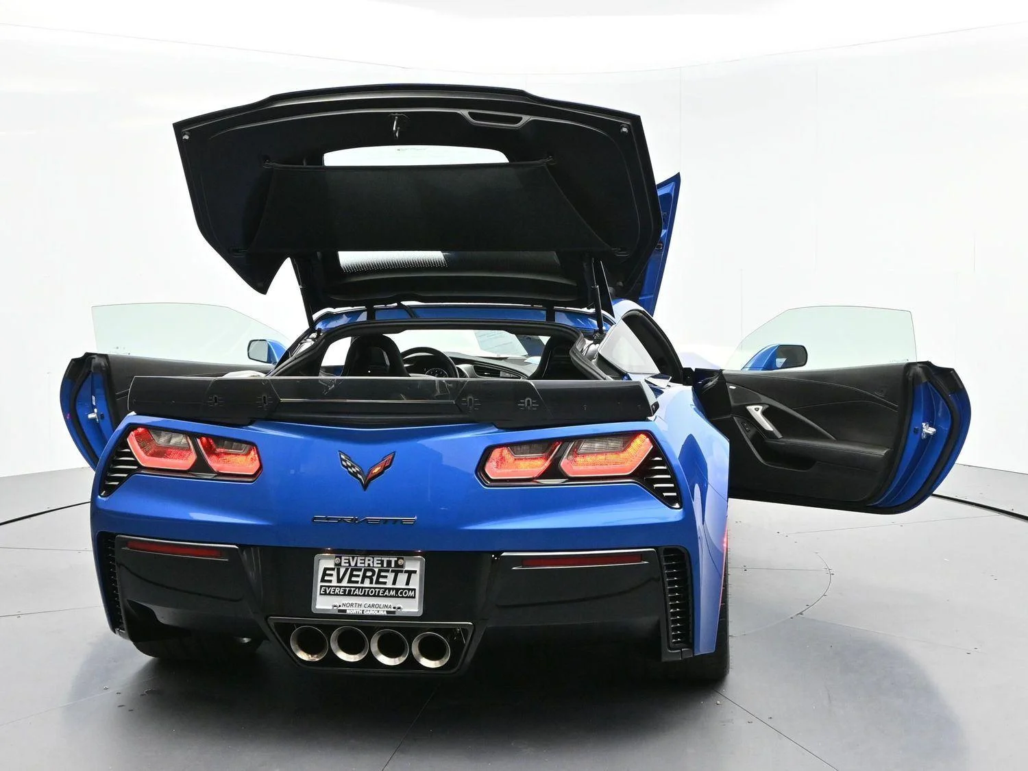 Used 2016 LAGUNA BLUE METALLIC TINTCOAT Chevrolet Z06 3LZ image 46