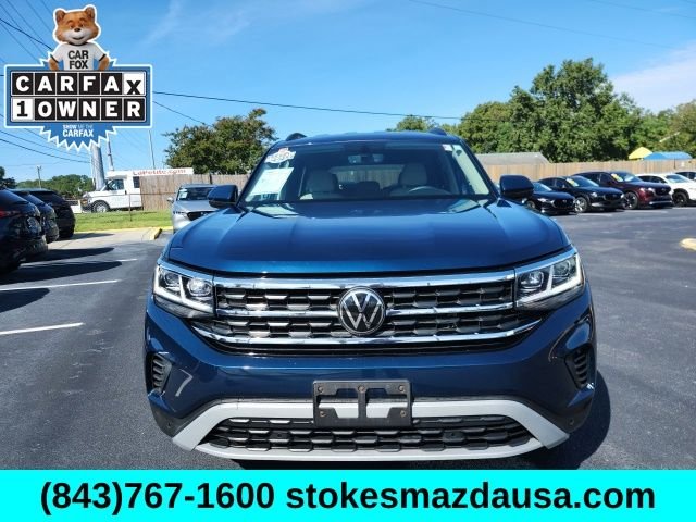 Used 2023 Blue Volkswagen 3.6L V6 SE w/Technology image 12