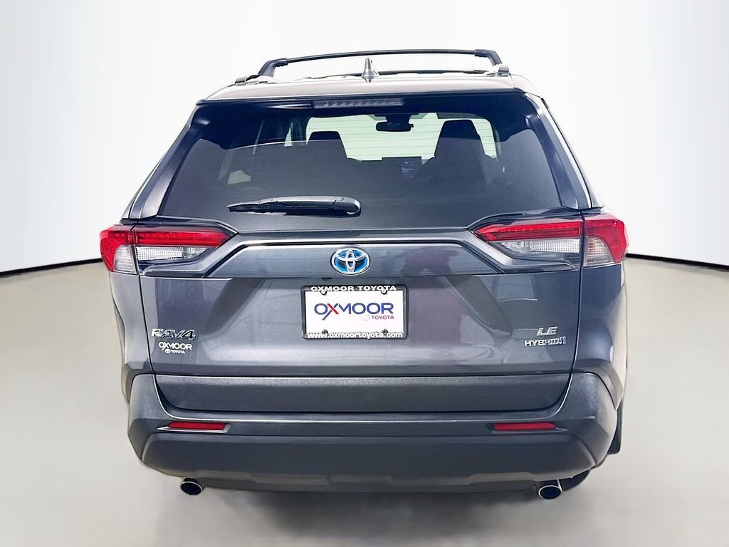 Used 2021 Magnetic Gray Metallic Toyota Hybrid LE image 6