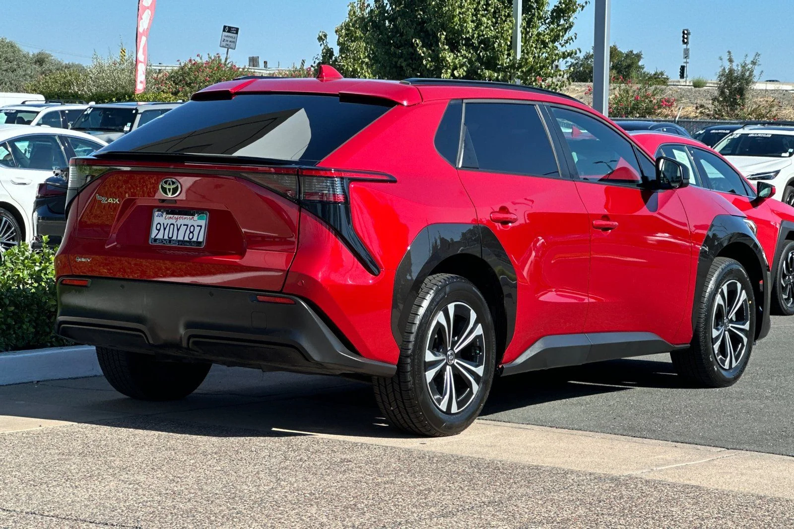 Used 2024 Red Toyota XLE image 4