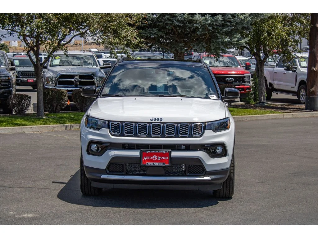New 2026 Bright White Clearcoat Jeep Limited image 3