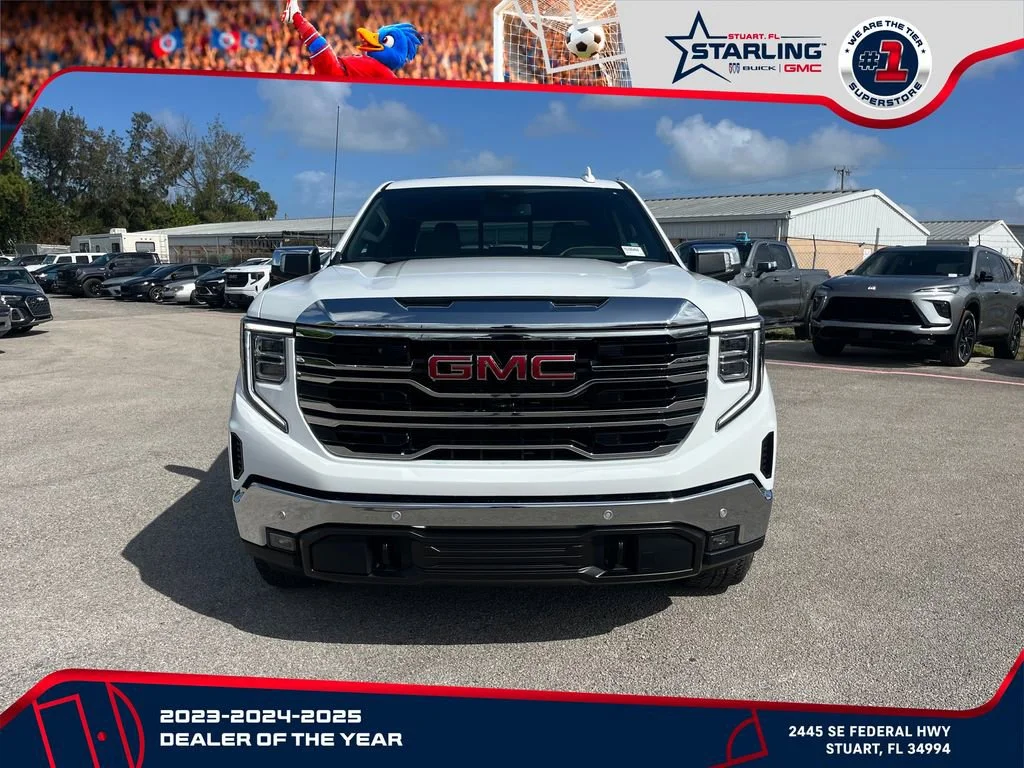 New 2026 Summit White GMC SLT image 3