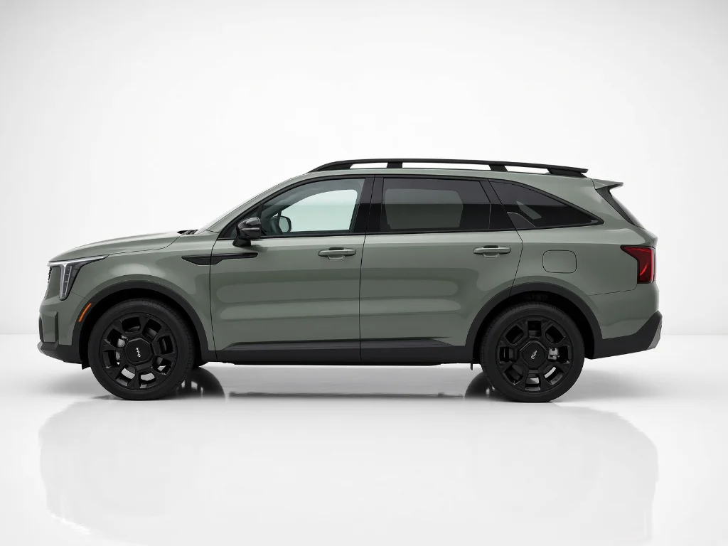 Used 2024 Jungle Green Kia X-Line EX image 6
