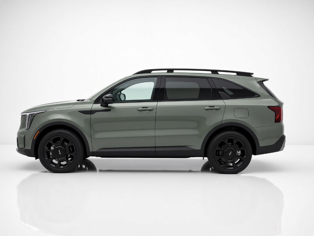 Used 2024 Jungle Green Kia X-Line EX image 6
