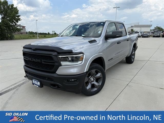 Used 2024 Billet Silver Metallic Clearcoat Ram Big Horn image 1