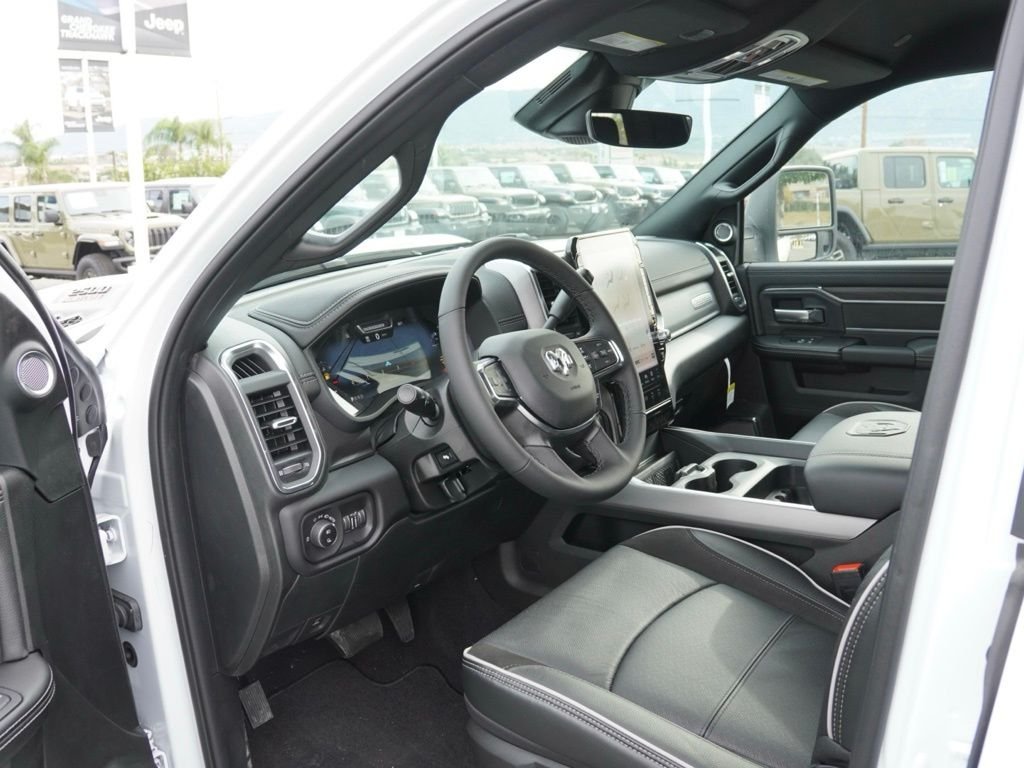 New 2026 Bright White Clear-Coat Exterior Paint RAM Laramie image 18