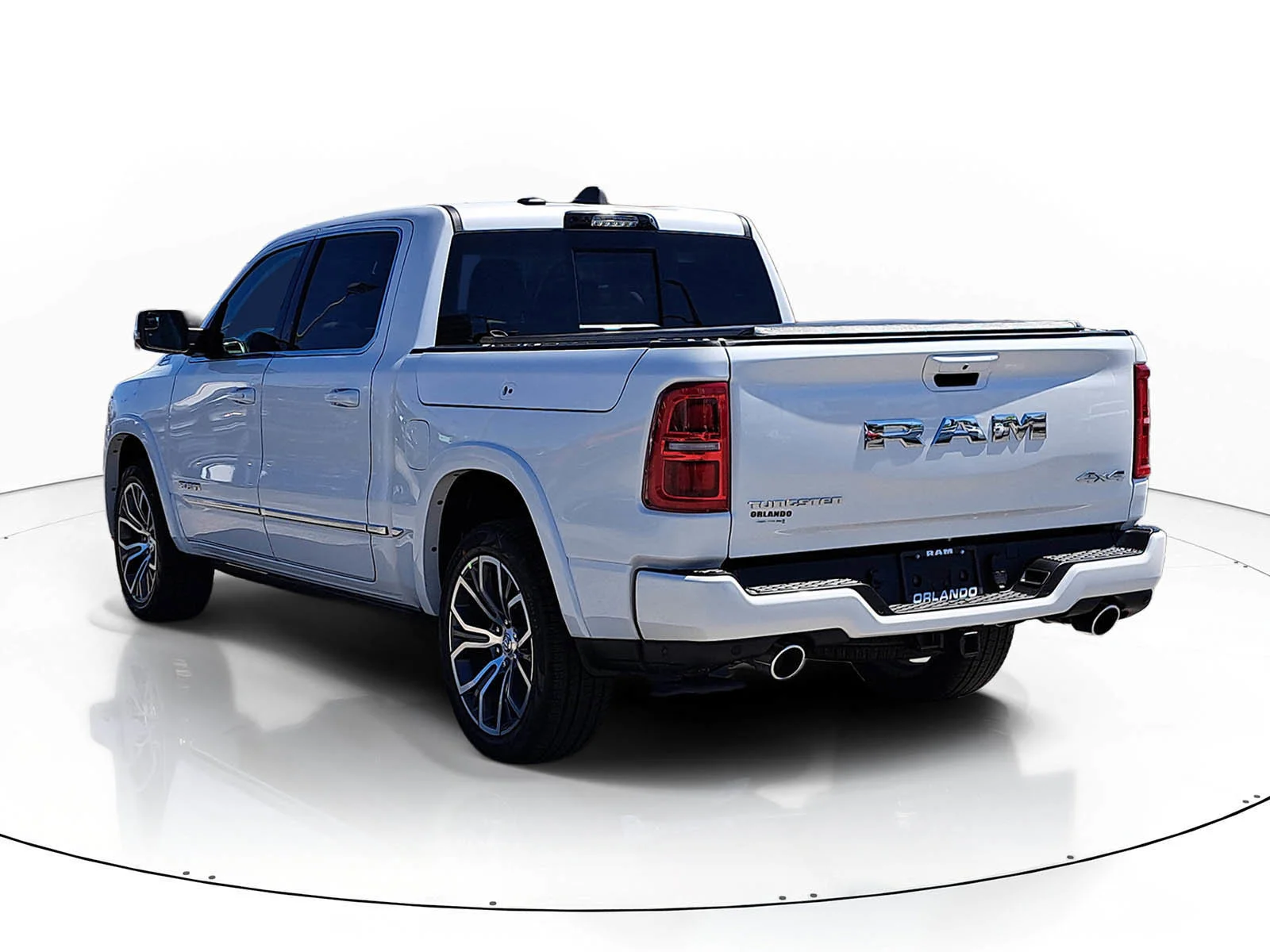 New 2026 Ivory White Tri-Coat Pearlcoat Ram Tungsten image 3