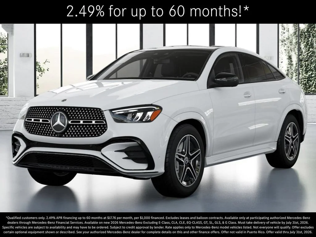 New 2026 Polar White Mercedes-Benz GLE 450 image 43