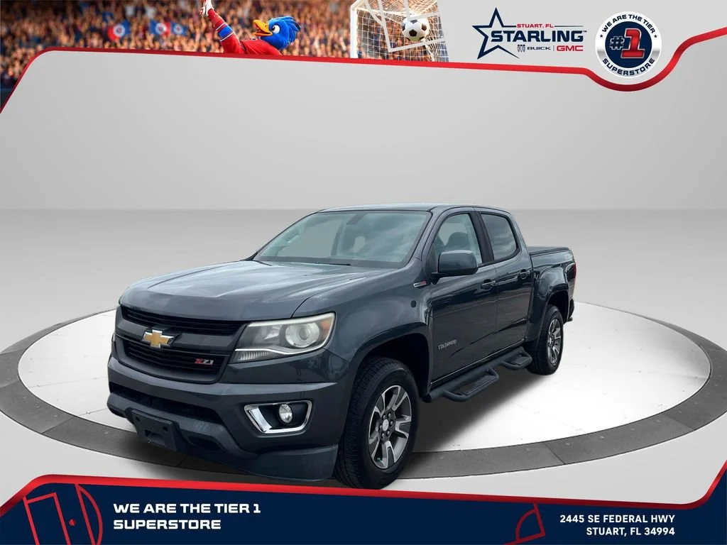 Used 2017 CYBER GRAY METALLIC Chevrolet 4WD Z71 image 1