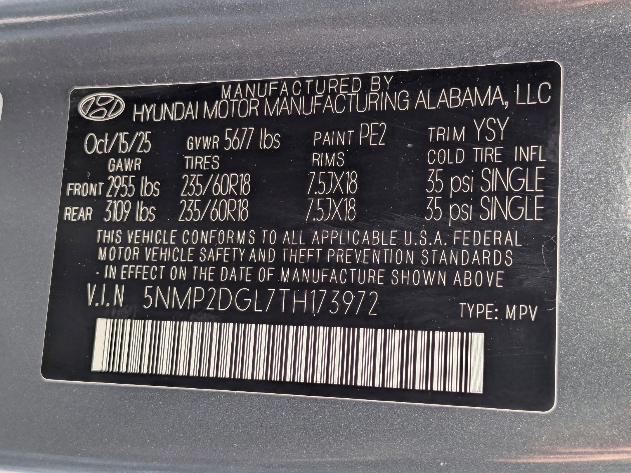 2026 Hyundai Santa Fe SEL - Photo 34