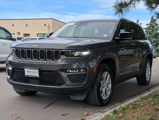 Used 2022 Gray Metallic Jeep Limited image 5