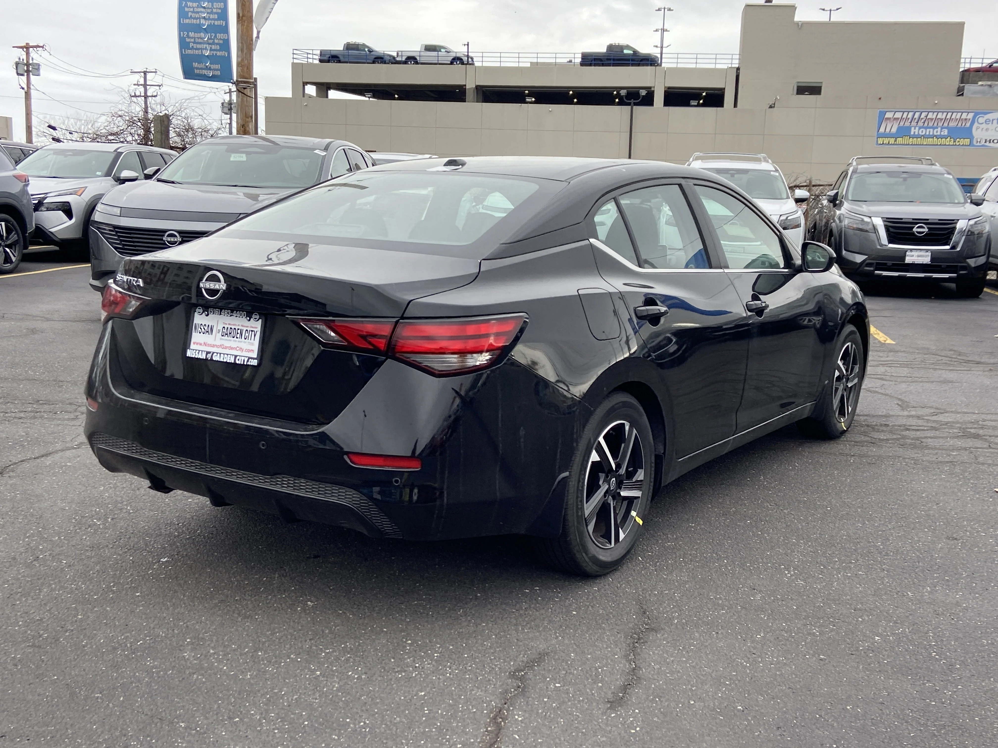 New 2025 Super Black Nissan SV image 4