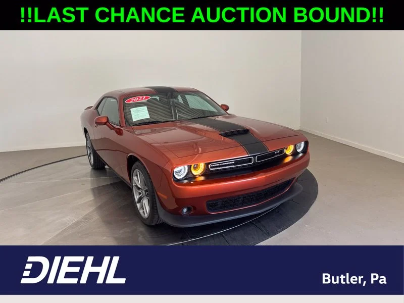 Used 2021 Orange Dodge GT image 1