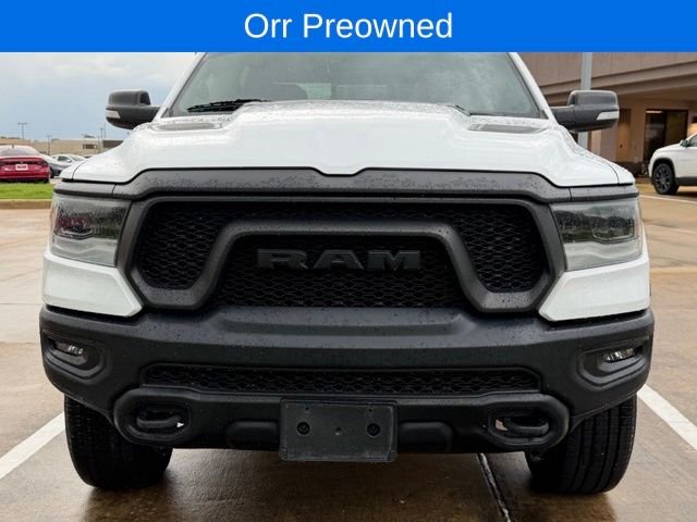 Used 2021 Bright White Clearcoat Ram Rebel image 2