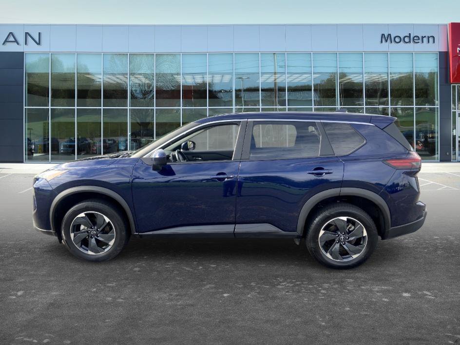 Certified Used 2025 Deep Ocean Blue Pearl Nissan SV image 8