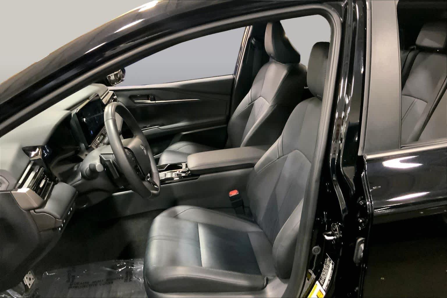 Used 2025 Midnight Black Metallic Toyota XSE image 8