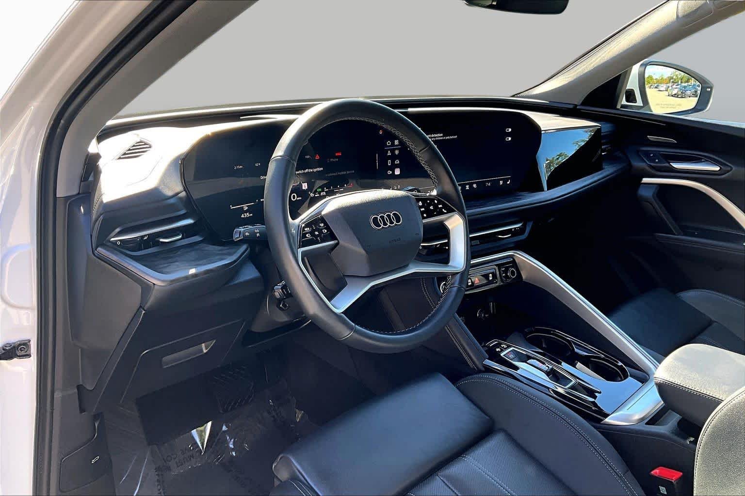Used 2025 Glacier White Metallic Audi Premium Plus image 18