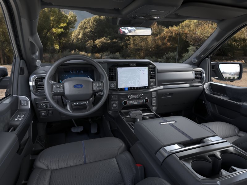 New 2025 Agate Black Metallic Ford Platinum® image 9