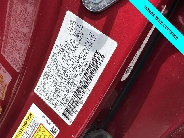 Used 2025 Radiant Red Metallic Honda Sport image 30