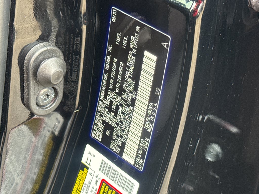Used 2023 Black Toyota LE image 50