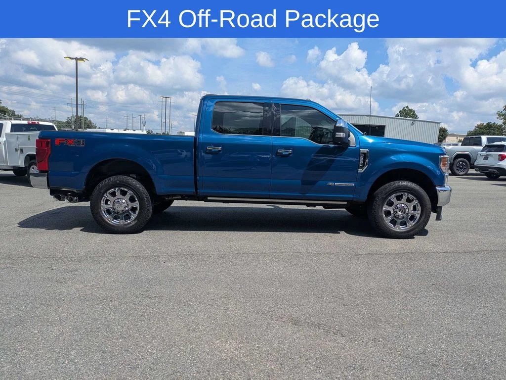 Used 2022 Blue Ford King Ranch image 3
