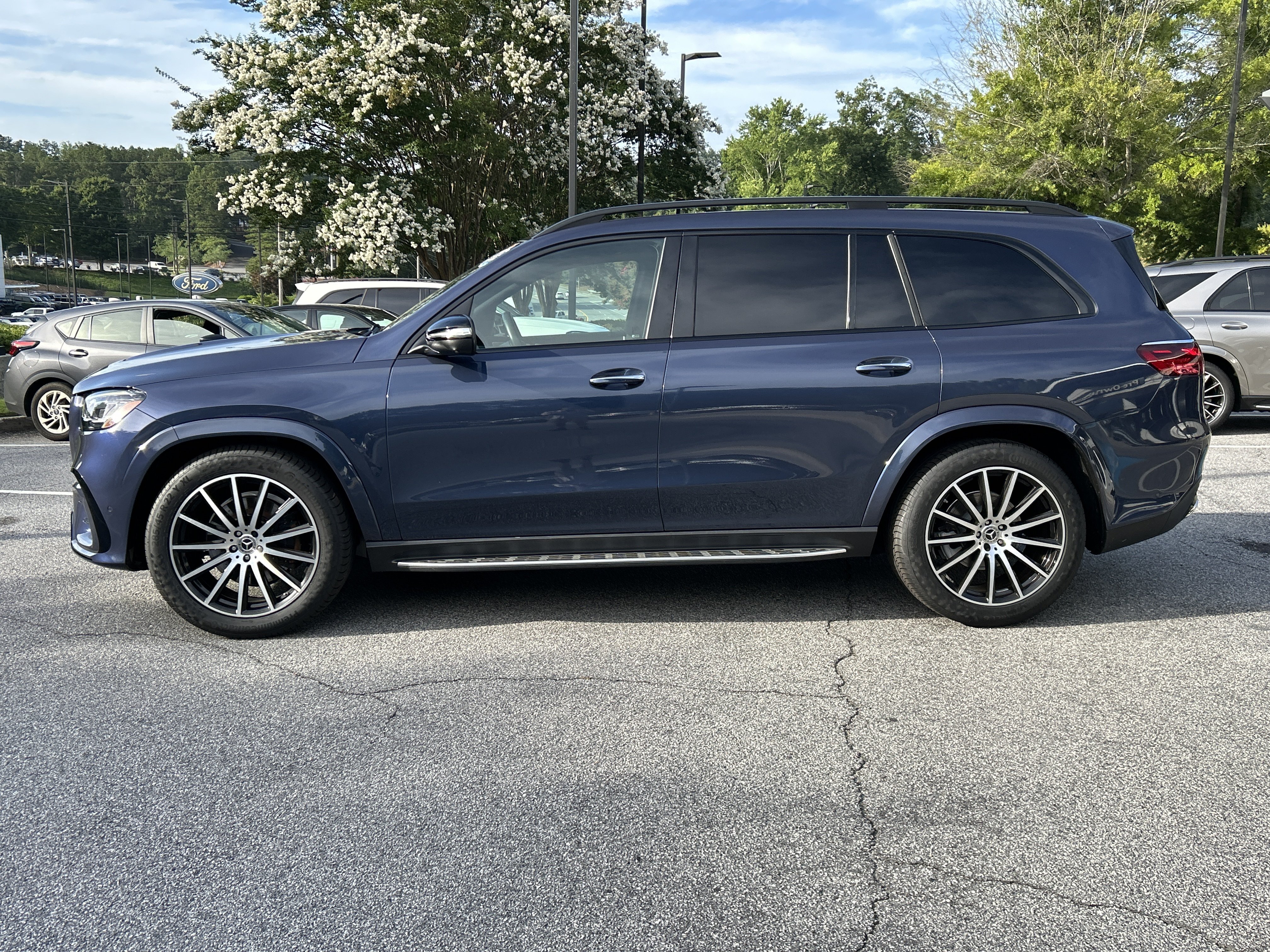 Certified Used 2024 Twilight Blue Metallic Mercedes-Benz GLS 450 4MATIC® SUV image 15