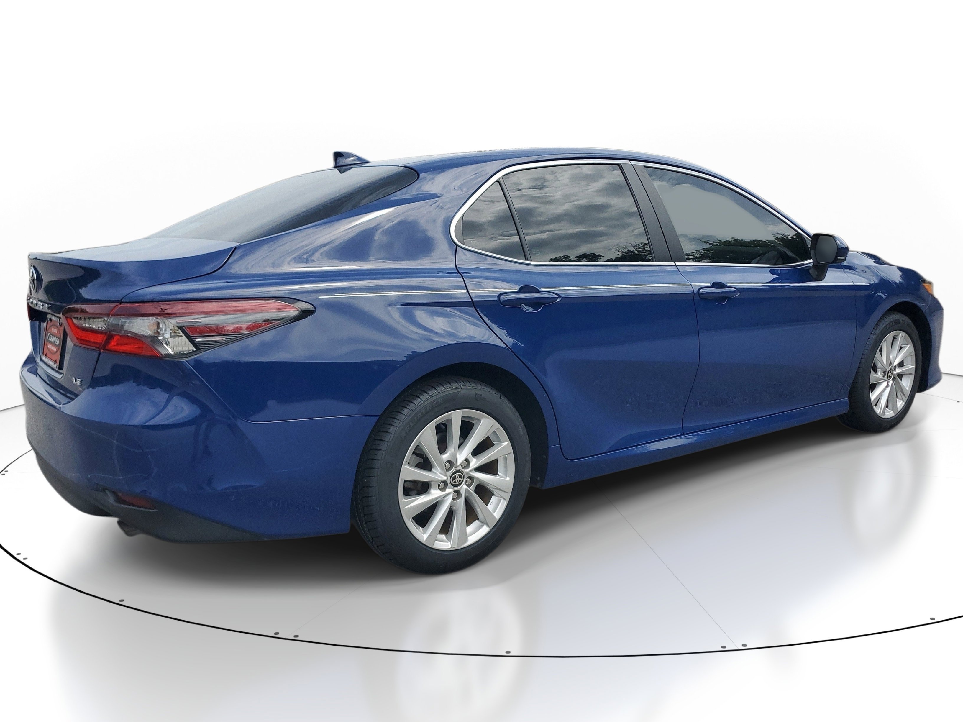 Used 2024 Blue Toyota LE image 5