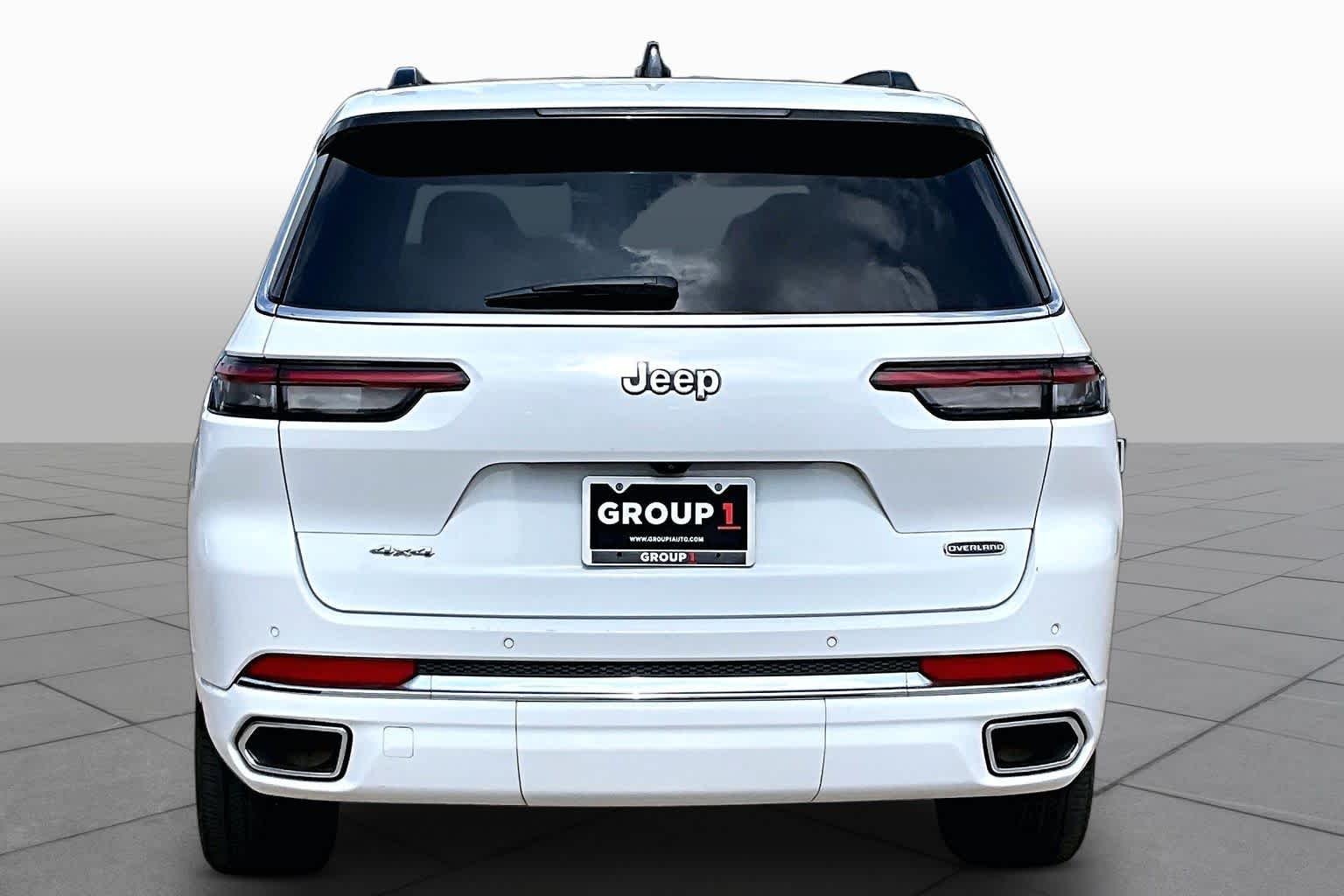 Used 2023 Bright White Clearcoat Jeep Overland image 5
