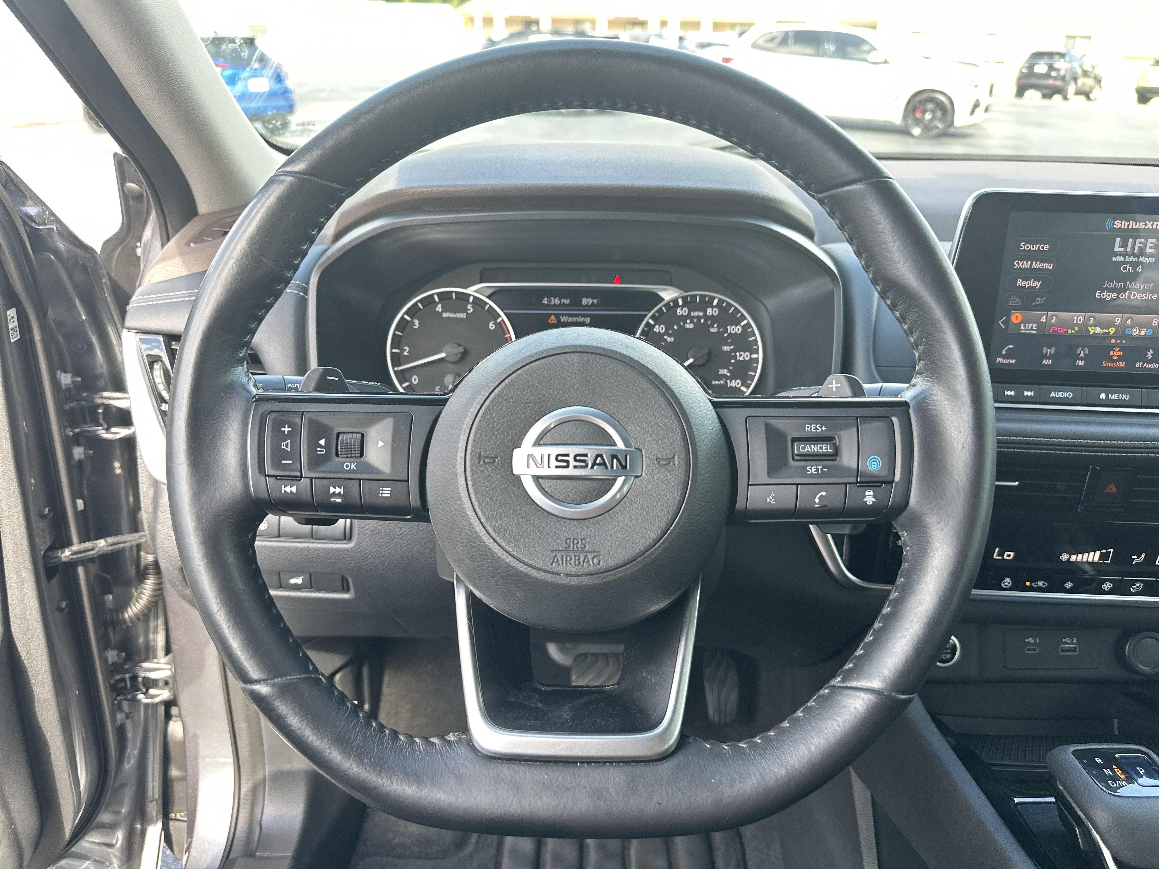 Used 2021 Gun Metallic Nissan SV image 26