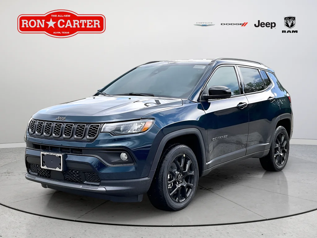 New 2026 Fathom Blue Pearl Coat Jeep Latitude image 3