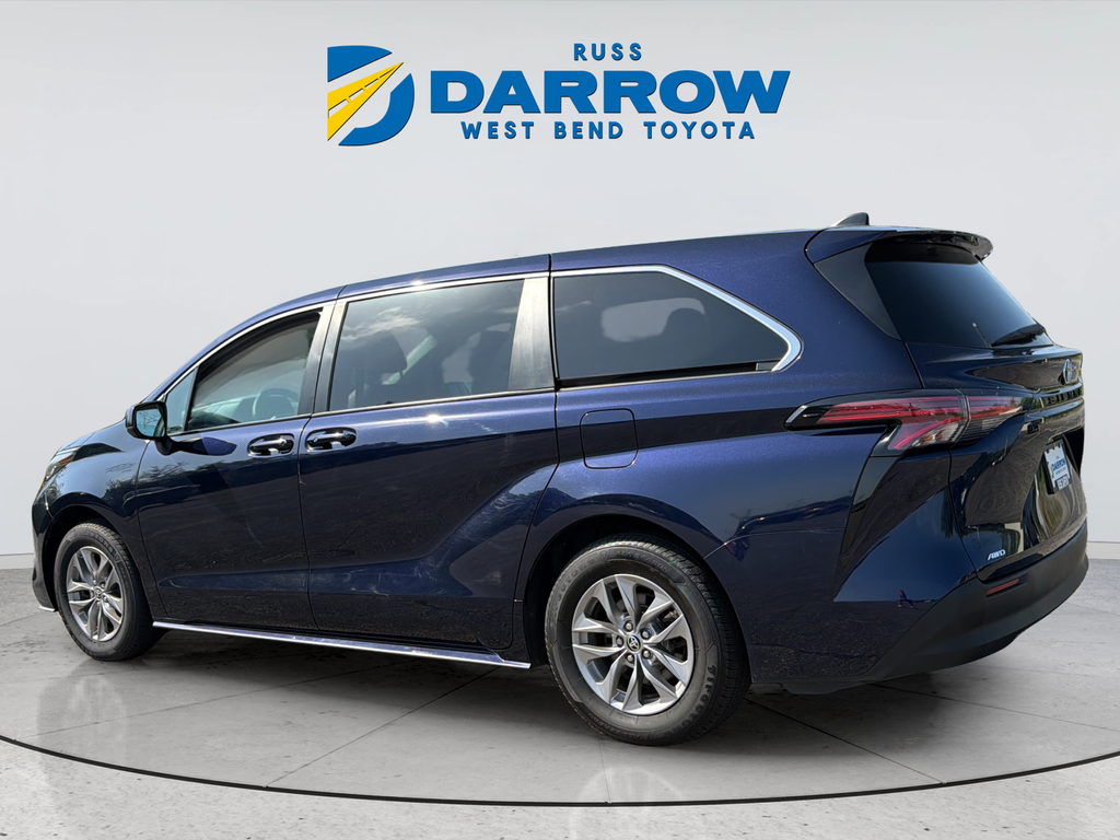 Used 2022 Blue Toyota LE image 3